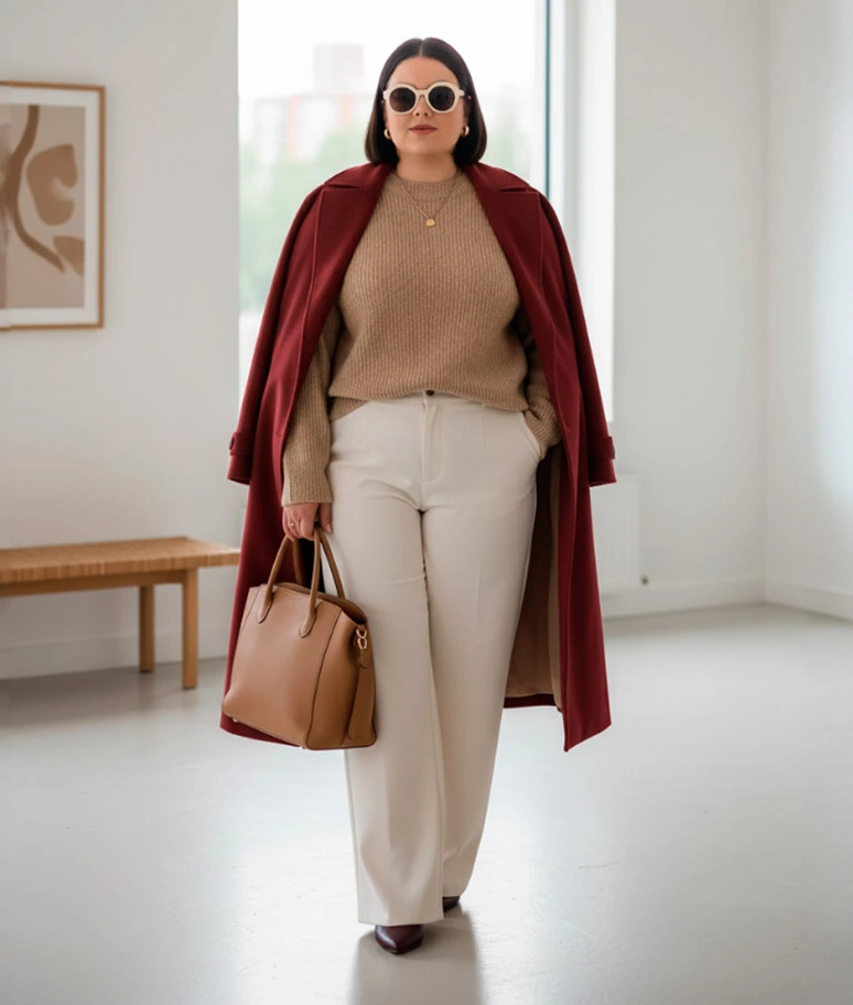 Plus size elegant